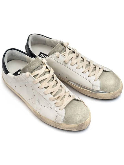 Superstar Black Tab Low Top Sneakers White - GOLDEN GOOSE - BALAAN 2