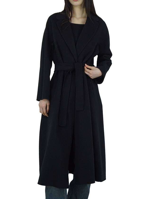 Esturia Wool Coat Black 2390160539600 013 90160539 - MAX MARA - BALAAN 1