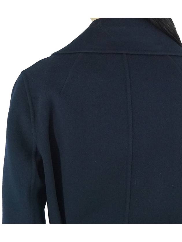 Paolore wool coat dark blue 2429016151600 012 - MAX MARA - BALAAN 9