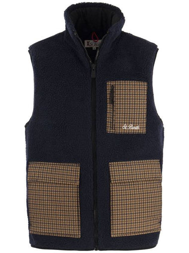 Sherpa waistcoat with patch pockets - MC 2 SAINT BARTH - BALAAN 1