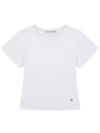 Timeless Cap Crop T shirts White - 38COMEONCOMMON - BALAAN 2