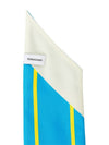 Togo Print Silk Scarf Turquoise - SALVATORE FERRAGAMO - BALAAN 7