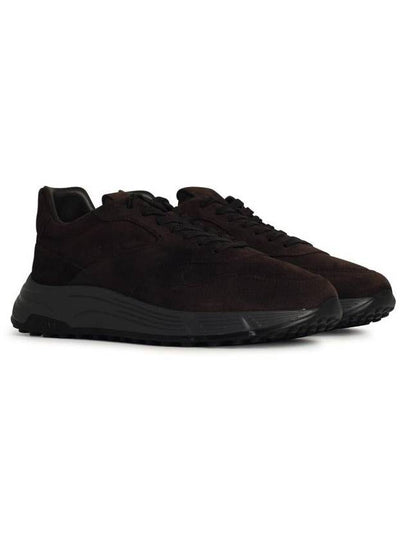 Hogan 'Hyperlight' Brown Leather Sneakers - HOGAN - BALAAN 2