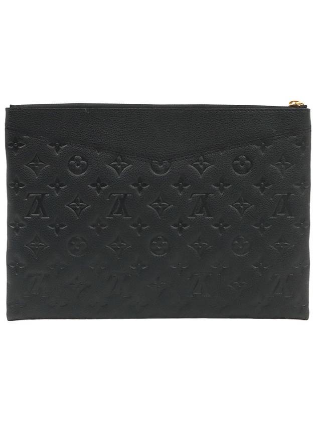 Black Monogram Empreinte Daily Pouch Clutch - LOUIS VUITTON - BALAAN 3