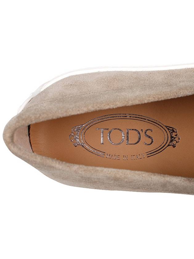 Men's Suede Loafers Beige - TOD'S - BALAAN 9