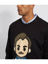 Big Pablo Sweatshirt Black - IH NOM UH NIT - BALAAN 5