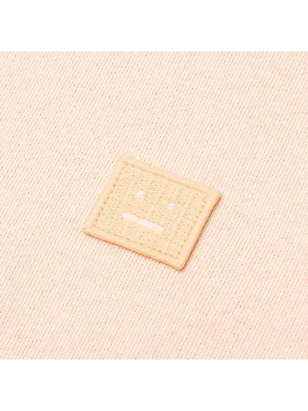 Face Patch Sweatshirt Powder Pink - ACNE STUDIOS - BALAAN 5