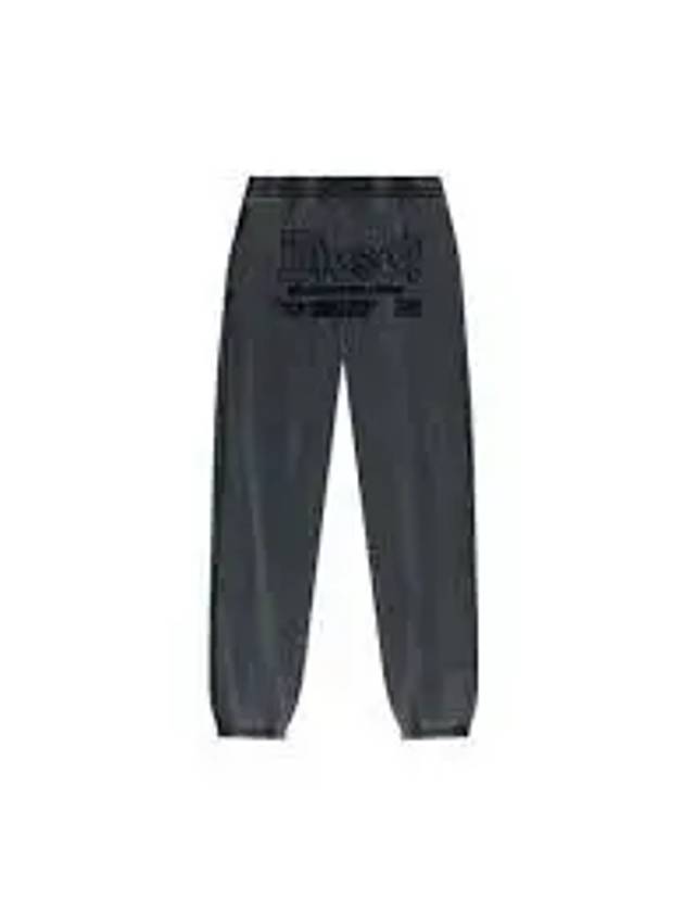 P Marky Embroidered Logo Track Pants Black - DIESEL - BALAAN 2