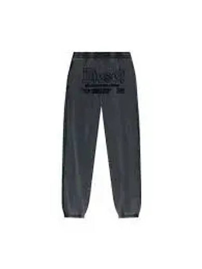 P Marky Embroidered Logo Track Pants Black - DIESEL - BALAAN 2