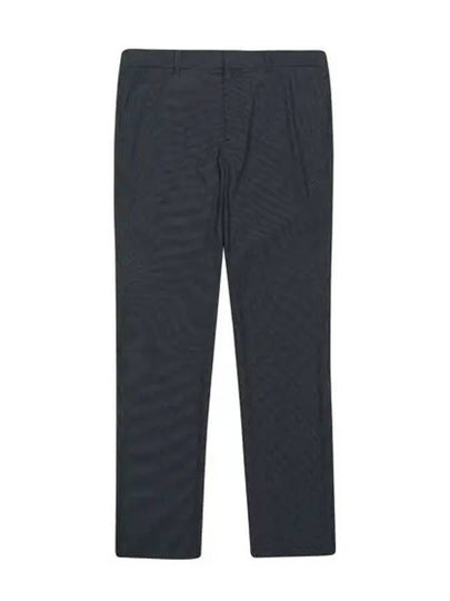 fine check tricot pants 5072GAWBBLACK - BLACK&WHITE - BALAAN 2