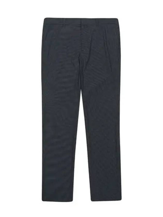 fine check tricot pants 5072GAWBBLACK - BLACK&WHITE - BALAAN 2