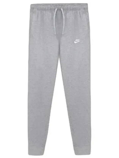 NSW Club Jersey Jogger Track Pants Grey - NIKE - BALAAN 1