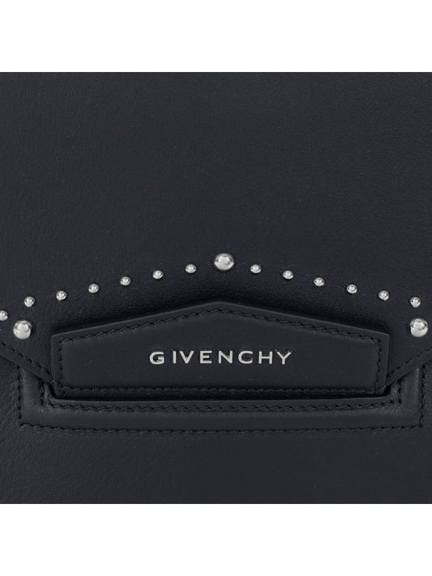 Antigona stud clutch bag BB05227681 001 black - GIVENCHY - BALAAN 5