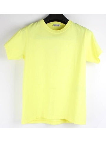 Back logo neon short sleeve t shirt M - BALENCIAGA - BALAAN 1