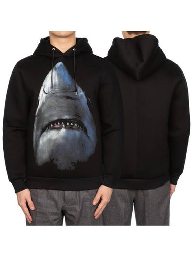 Shark Print Hoodie Black - GIVENCHY - BALAAN 1