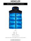 Ophrys Logo Patch Nylon Padded Vest Blue - MONCLER - BALAAN 3