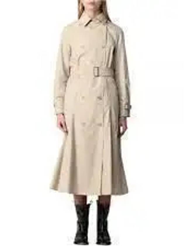 Fronda Double Breasted Trench Coat Beige - MAX MARA - BALAAN 2