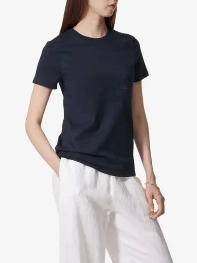 short sleeve t-shirt 11941032600 071 006 BLU NOTTE - MAX MARA - BALAAN 2