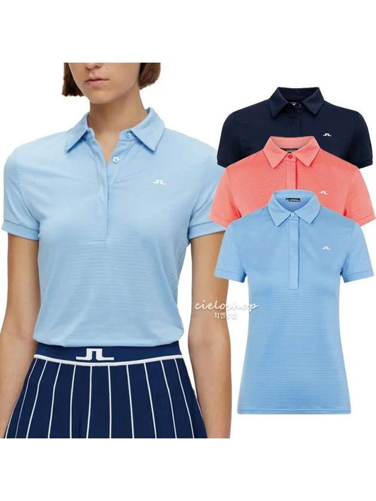 SUE Golf Short Sleeve T-Shirt GWJT03588 - J.LINDEBERG - BALAAN 1