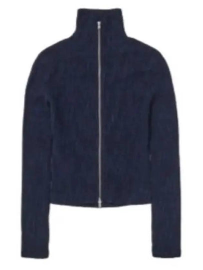 Slim Linen Zip-Up Jacket Navy - OUR LEGACY - BALAAN 2