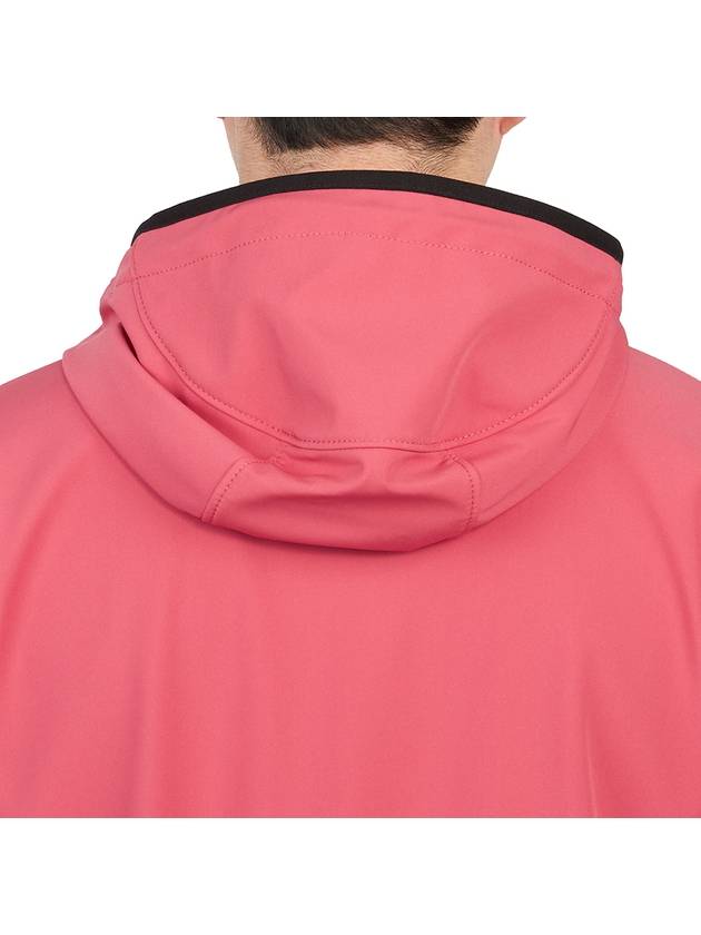 Soft Shell Technology Wappen Patch Track Jacket Pink - STONE ISLAND - BALAAN 10