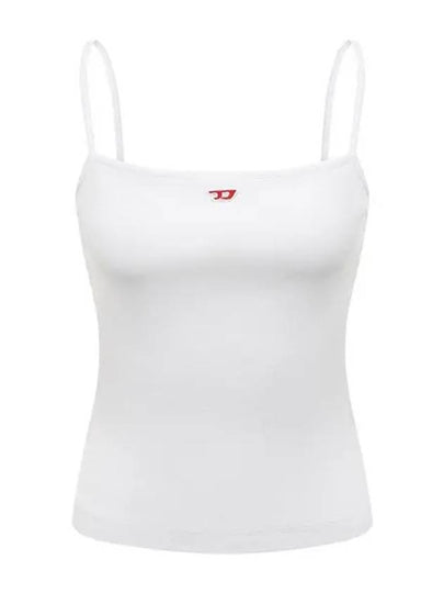 Women's T Hop D Sleeveless Tank Top White - DIESEL - BALAAN 2