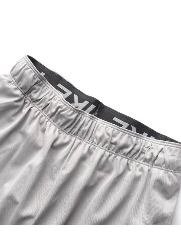 Attack Dri-Fit Fitness Mid-Rise 5 Inch Unlined Shorts Light Gray - NIKE - BALAAN 4