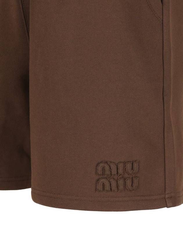 Miu Miu Shorts Brown - MIU MIU - BALAAN 3