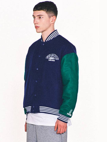 WEIRD PICNIC VARSITY JACKET - FREAKISH BUILDING - BALAAN 1