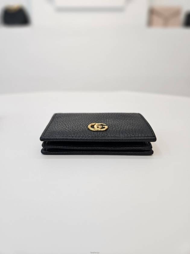 GG Marmont leather card wallet 456126 - GUCCI - BALAAN 4