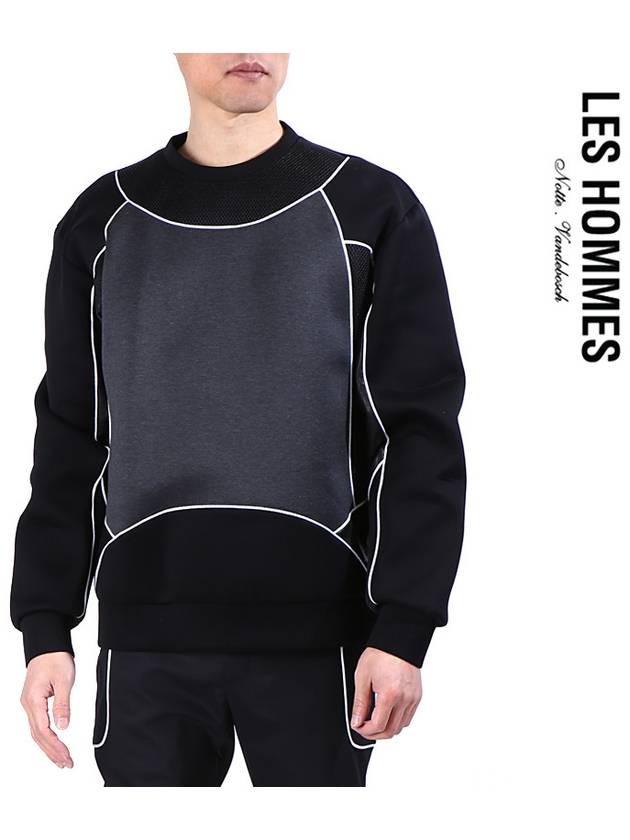 Men's Sweatshirt LHA853B LA820B 9881 - LES HOMMES - BALAAN 1