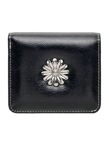 Daisy Photo Slot Bicycle Wallet Black - LE MASQUE - BALAAN 1