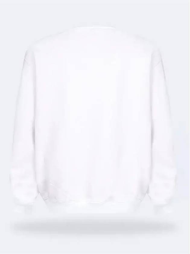 marker logo print sweatshirt white - OFF WHITE - BALAAN.