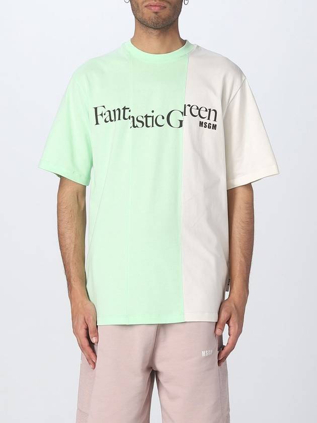 T-shirt Msgm in cotone organico - MSGM - BALAAN 1