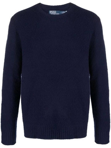 Brushed Effect Crew Neck Sweater 710918108001 - POLO RALPH LAUREN - BALAAN 1