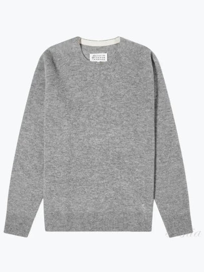 Lambswool Sweater Knit Top Grey - MAISON MARGIELA - BALAAN 2