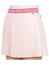 Women's Mini Pleated Skirt Pink - HORN GARMENT - BALAAN 9