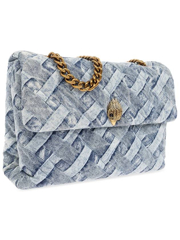 Kurt Geiger ‘Kensington Large’ Denim Shoulder Bag, Women's, Blue - KURT GEIGER - BALAAN 4