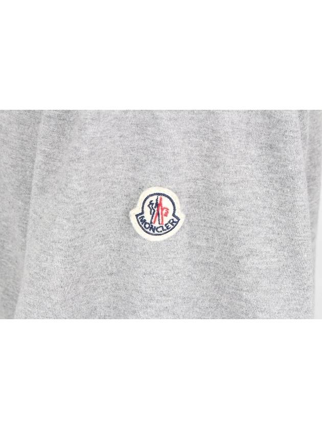 Three Stripes Big Logo Wappen Short Sleeve T Shirt XL - MONCLER - BALAAN 4