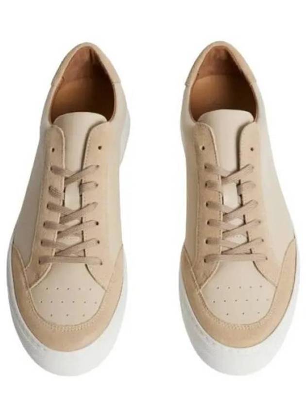 Art Signature Leather Low Top Sneakers Batique Khaki - J.LINDEBERG - BALAAN 2