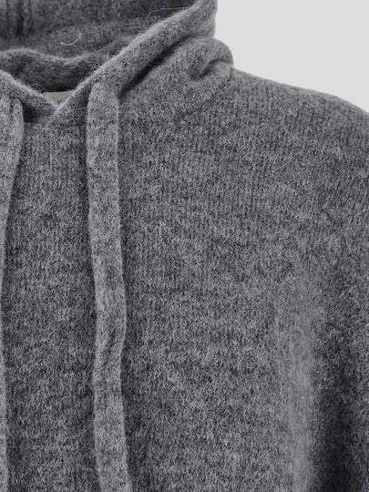 Laneus Gray Wool Hoodie - LANEUS - BALAAN 2