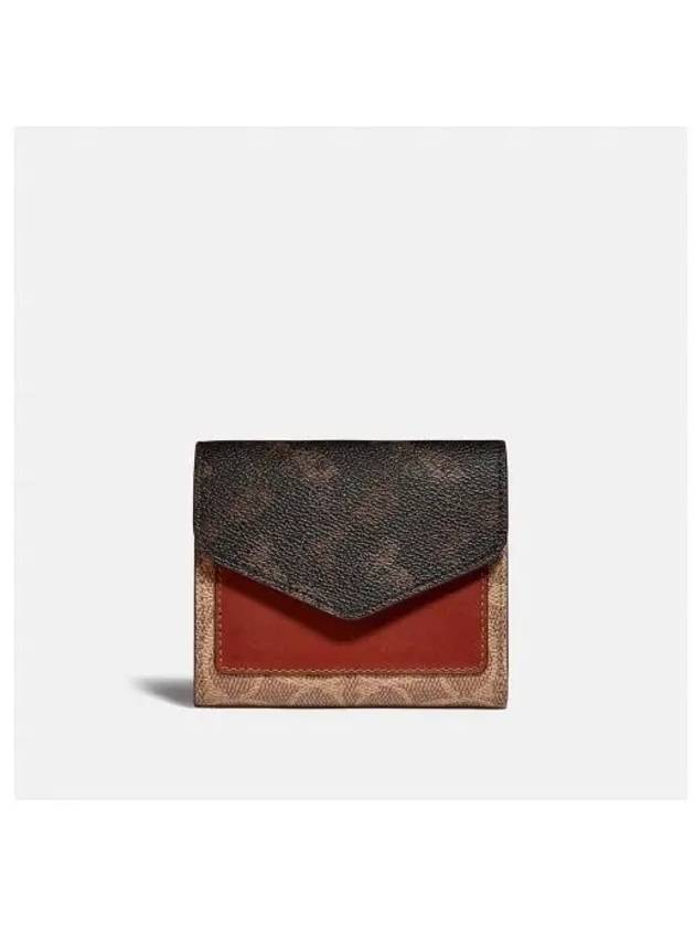 Win Small Half Wallet Brown - COACH - BALAAN 2