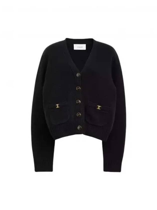 Heritage C Cardigan Black - COACH - BALAAN 2