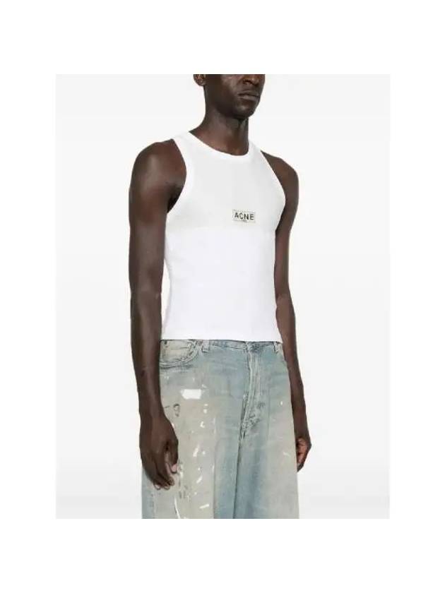 Acne Studios Logo Patch Sleeveless Top BL0377 TSHI000568183 - ACNE STUDIOS - BALAAN 3