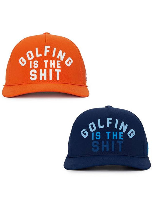 Golfing Is the Sheet Twill Snapback G4AS23H99 - G/FORE - BALAAN 1