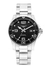 Hydroconquest Ceramic 41MM Metal Watch Silver - LONGINES - BALAAN 3