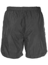 Logo Swim Shorts Gray - CP COMPANY - BALAAN.