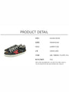 Superstar Red Canvas Low Top Sneakers Black Leopard Skin - GOLDEN GOOSE - BALAAN 8