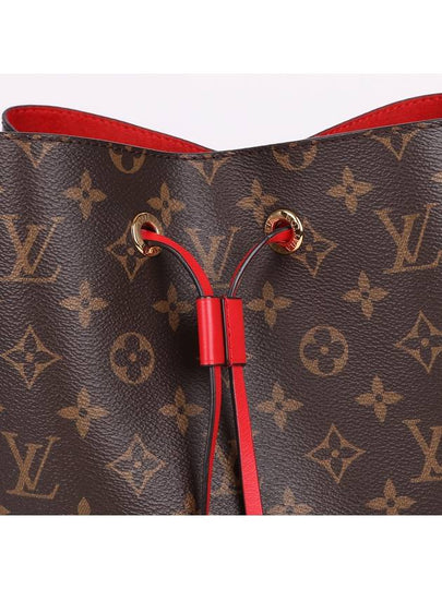 M44021 Red Neonoe MM Bucket Shoulder Bag - LOUIS VUITTON - BALAAN 2