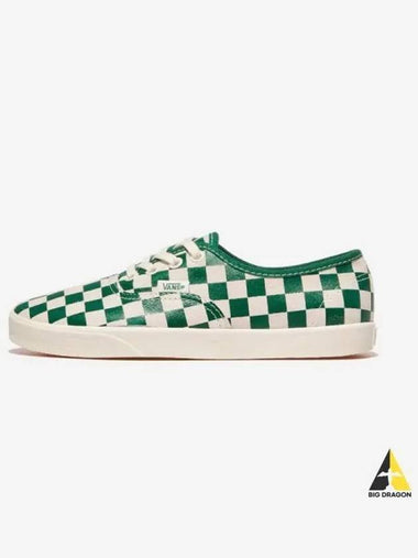 Authentic Lopro Checkerboard Green - VANS - BALAAN 1